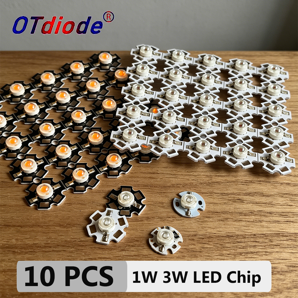 Yellow Food Snacks - 10 Pcs 1W 3W 5W LED