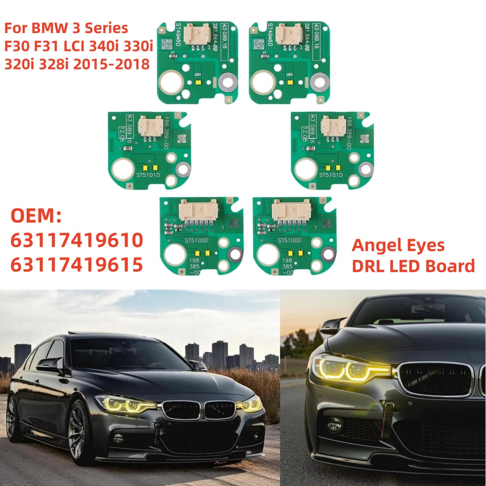 Yellow Food Snacks - Yellow Headlight DRL LED Chip Boards