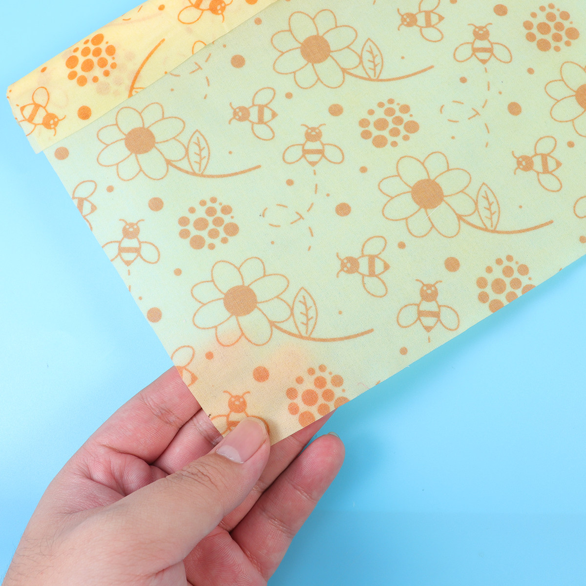 Zero Food Snacks - Organic Cotton Beewax Food Wrap Roll