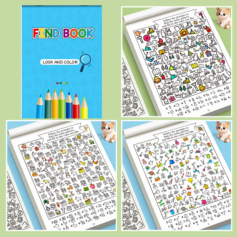 Interactive Book with Hidden P - Food Y Snacks Coloring Book reseña y precio