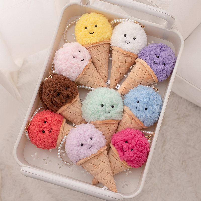Cute Cartoon Ice cream Plush T - Food Snacks Wholesale reseña y precio