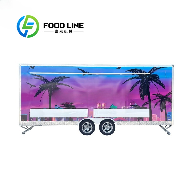 Compact Street Food Trailer Wi - Food Energy Snacks reseña y precio