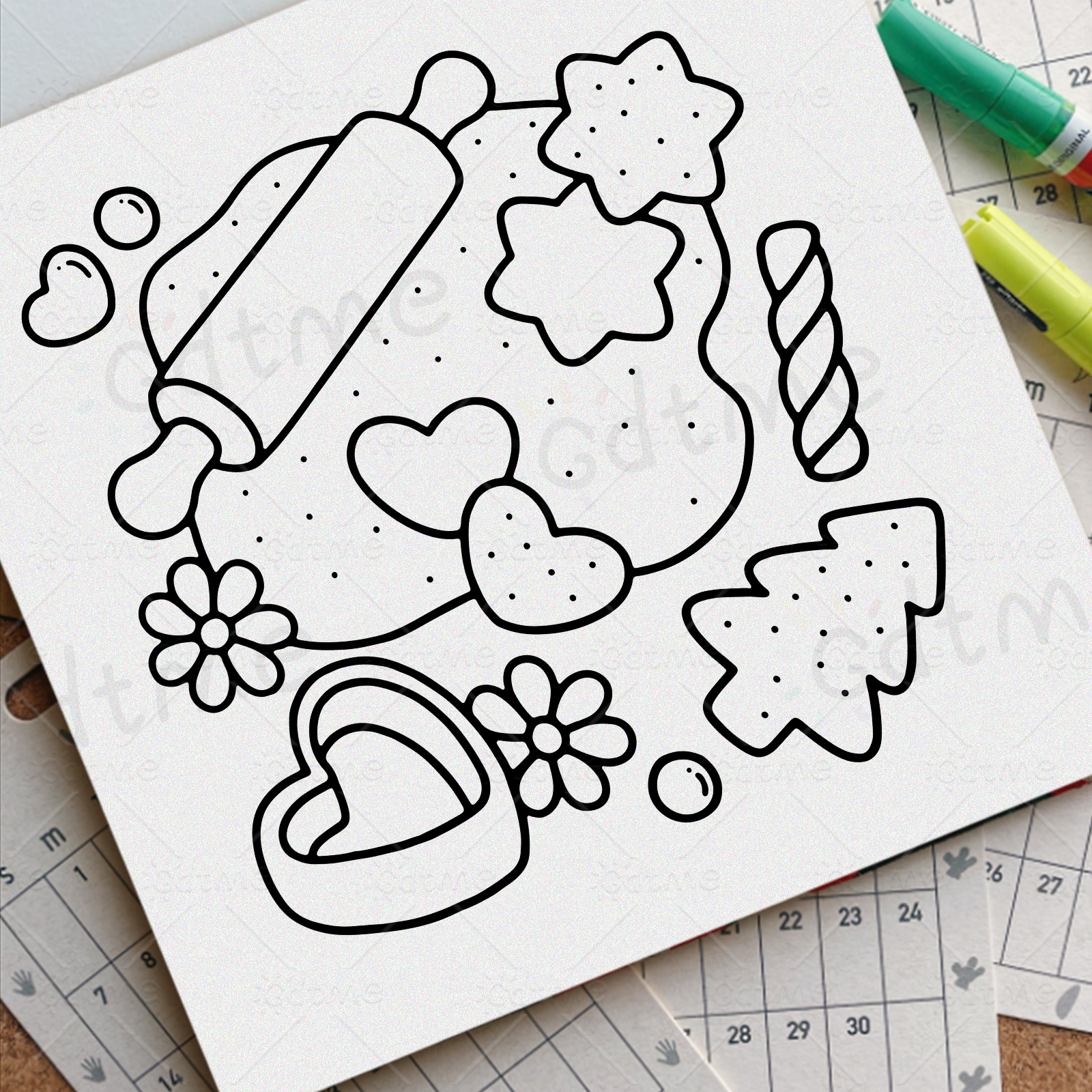 FOOD SWEETS Bold-easy Patterns - Food Y Snacks Coloring Book reseña y precio