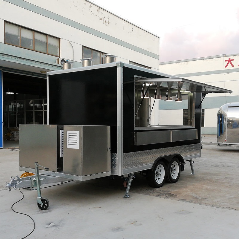 Square Type Food Trailer Custo - Food Energy Snacks reseña y precio