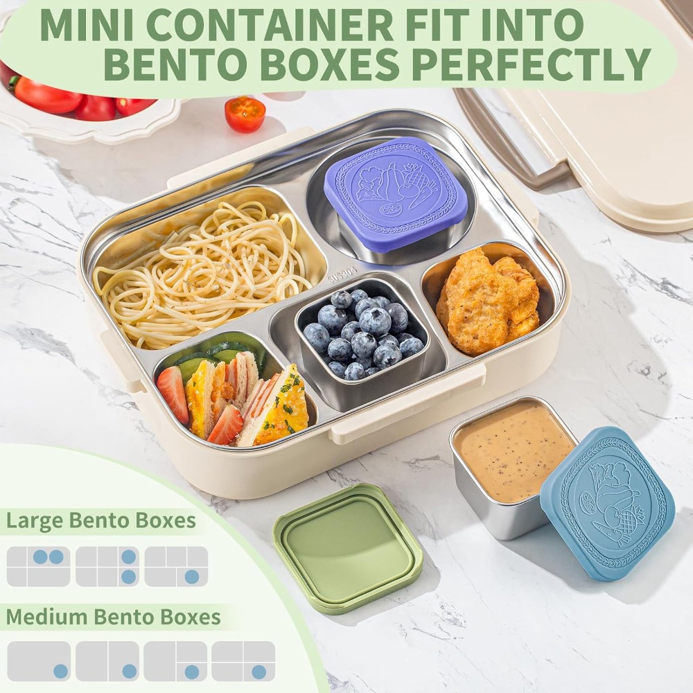 6 Oz Stainless Steel Snack Con - Food Snacks Images reseña y precio
