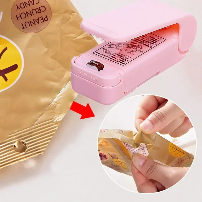 Portable Mini Heat Bag Sealer, - Food Hacks Snacks reseña y precio