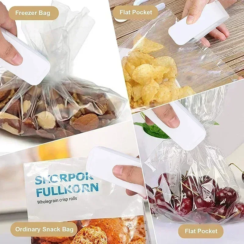 Portable Mini Heat Bag Sealer, - Food Hacks Snacks reseña y precio