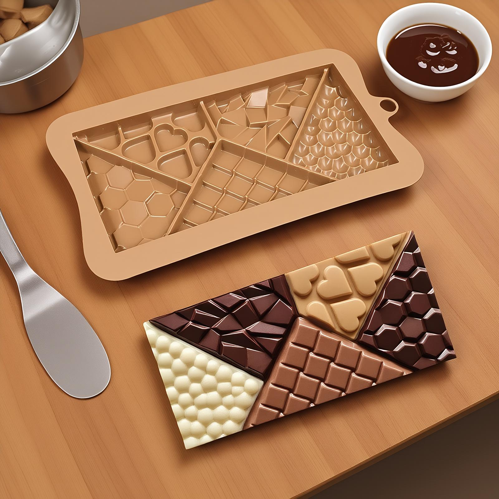 Silicone Chocolate Bar Mold Fo - Food Energy Snacks reseña y precio