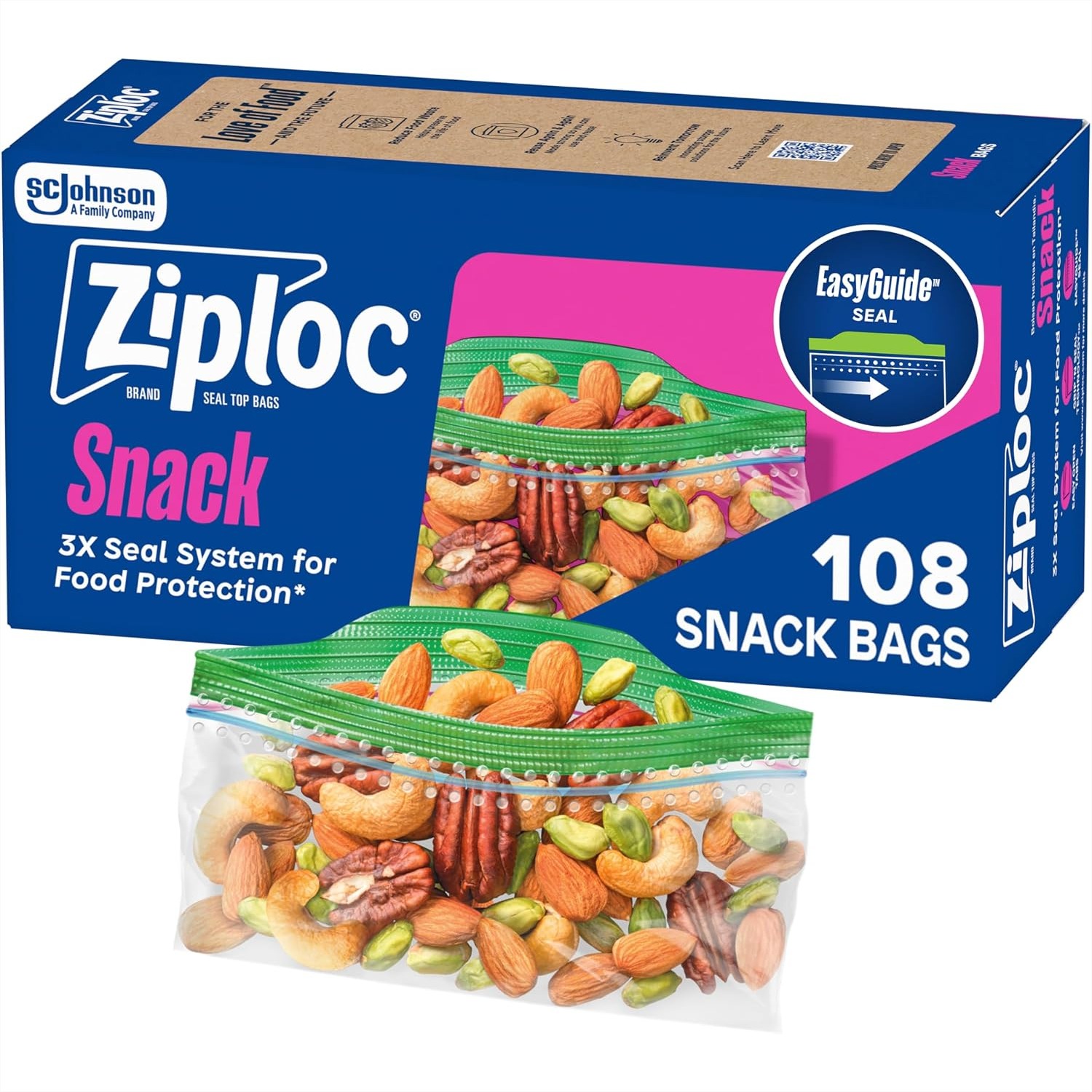 Snack Bags, Easy Open and Clos - Food Snacks Images reseña y precio