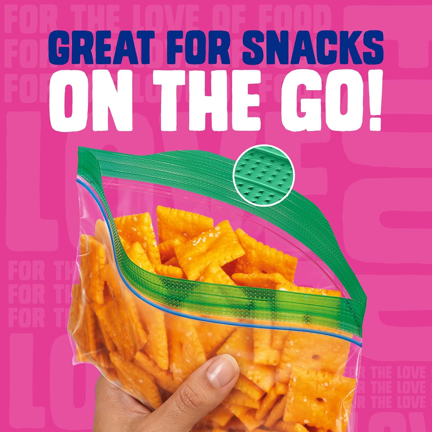 Snack Bags, Easy Open and Clos - Food Snacks Images reseña y precio