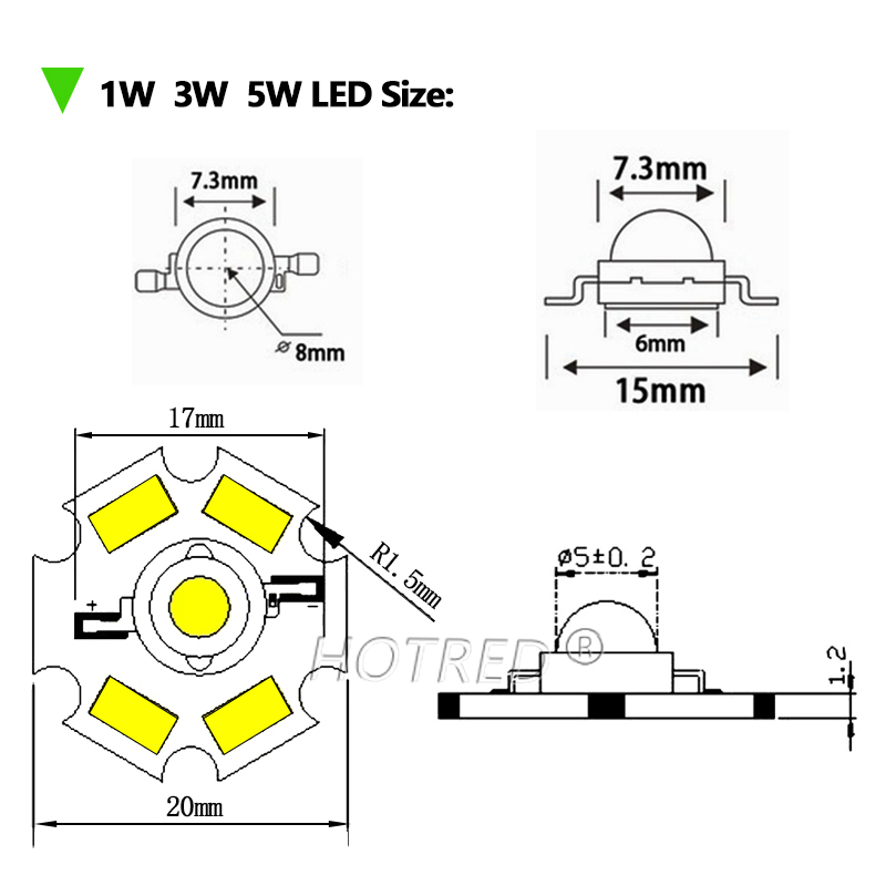 50pcs High Power LED COB Chip  - Yellow Food Snacks reseña y precio