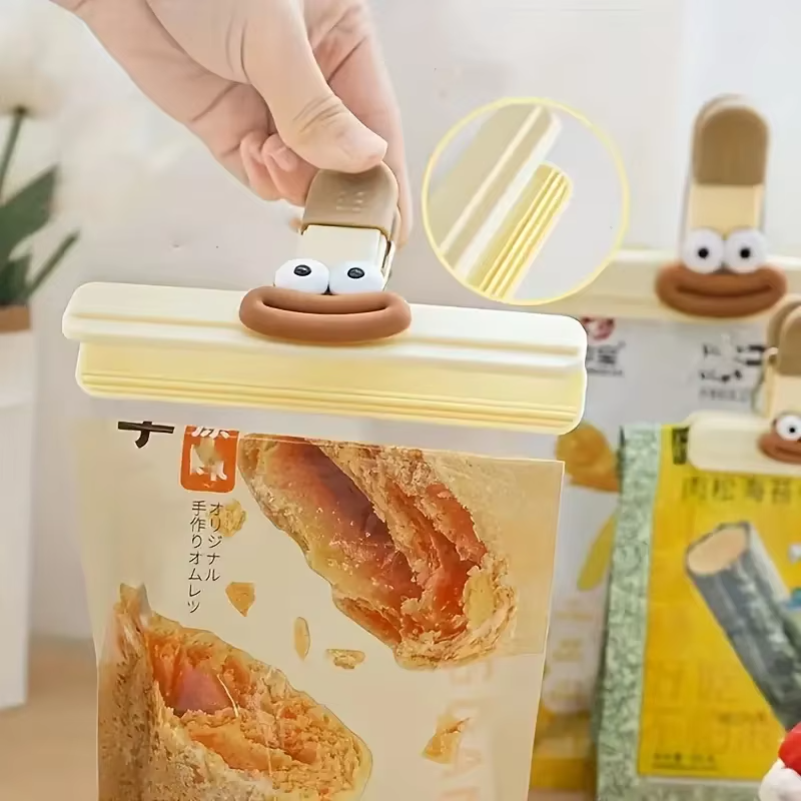 2/6 Pcs Creative Snack Sealing - Food Snacks Wholesale reseña y precio