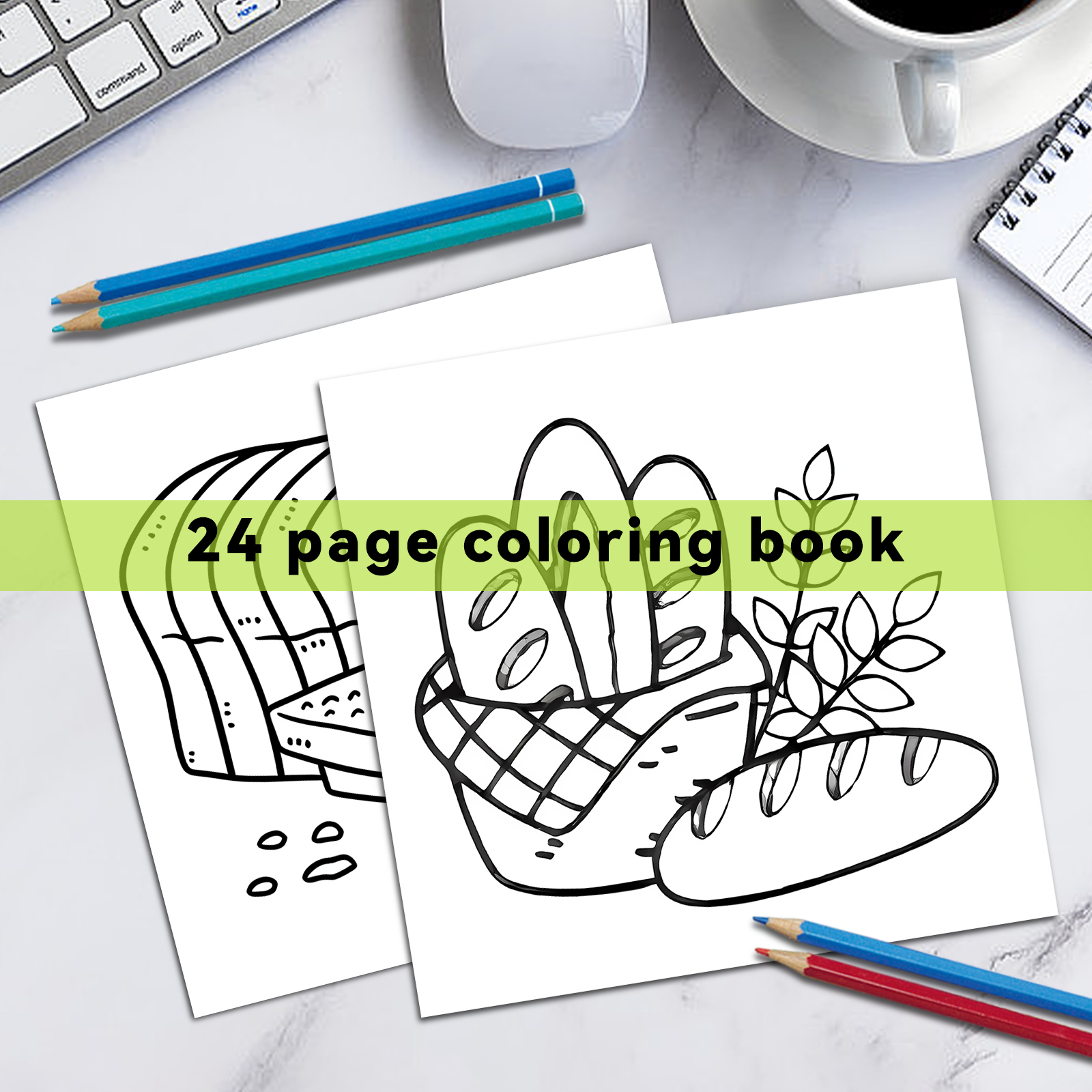 FOOD AND SNACK Coloring Book F - Food Y Snacks Coloring Book reseña y precio