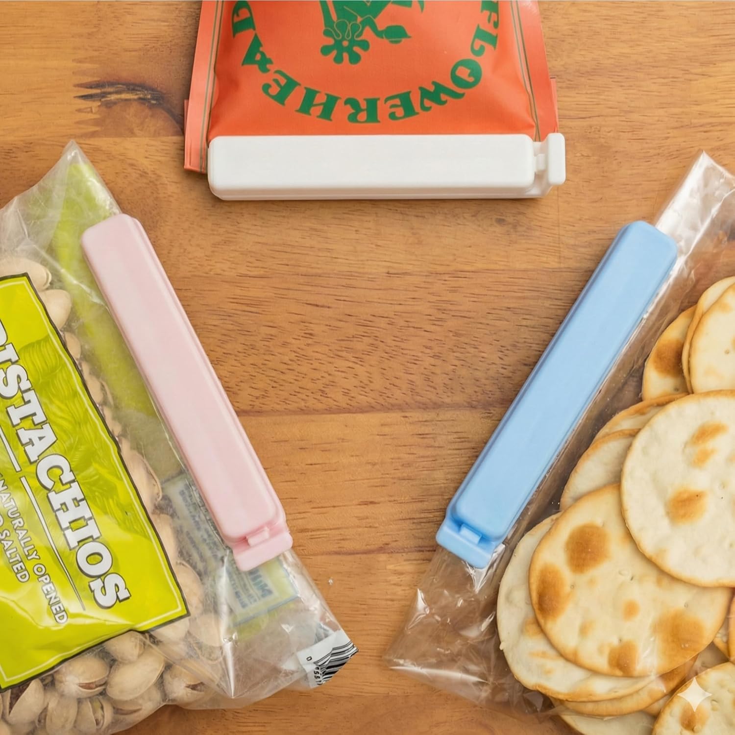 6 Pack Large Chip Sealing Clip - Food Snacks Images reseña y precio