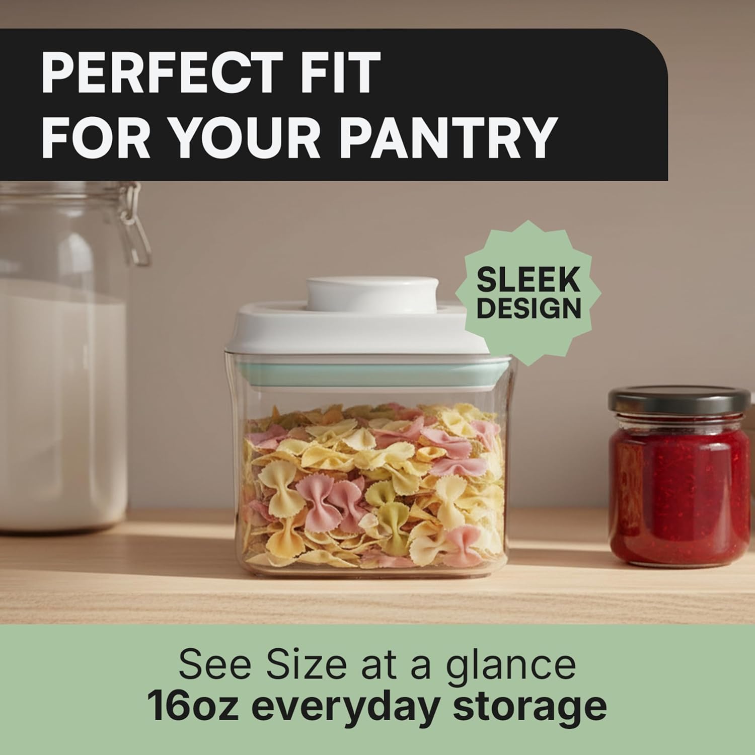 Airtight Food Storage Containe - Food Snacks Images reseña y precio
