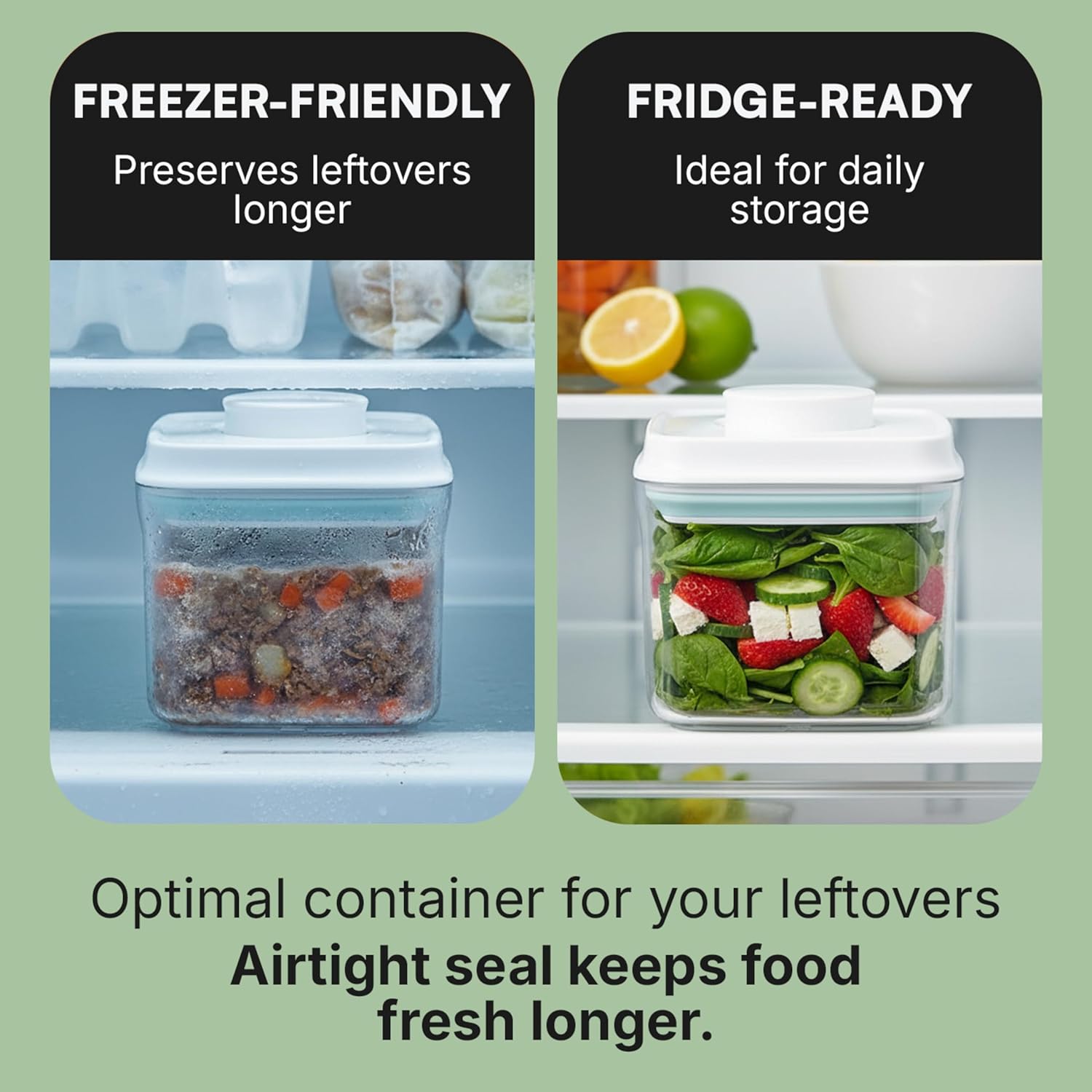 Airtight Food Storage Containe - Food Snacks Images reseña y precio