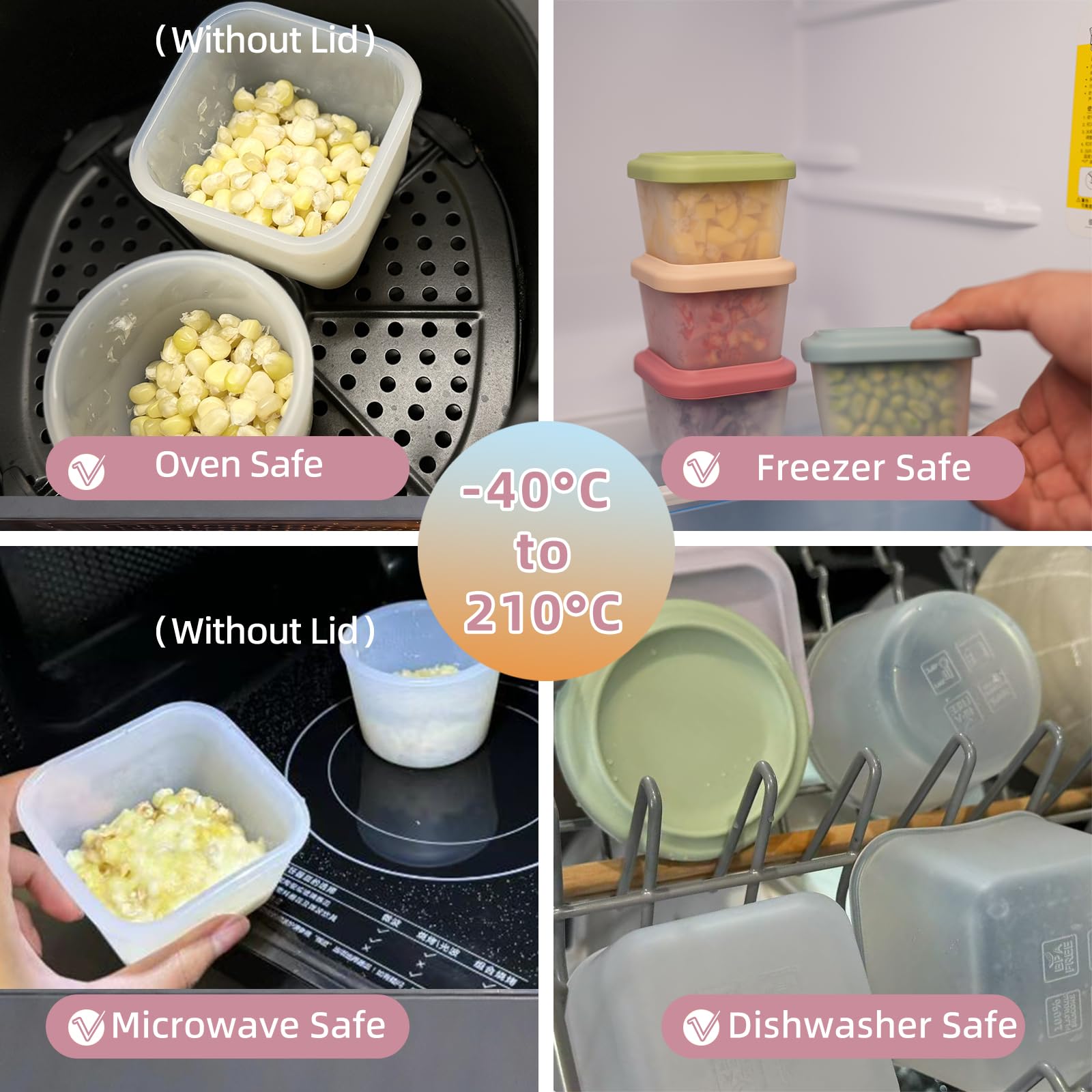 Food Grade Silicone Baby Food  - Food Snacks Wholesale reseña y precio