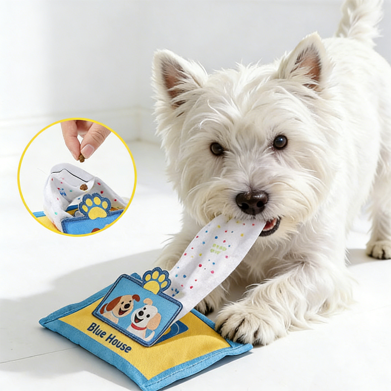 Dog Sniffing Chew Toy Tissue B - Food Energy Snacks reseña y precio