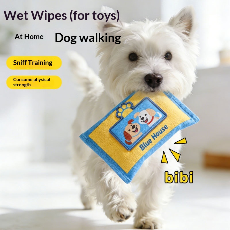 Dog Sniffing Chew Toy Tissue B - Food Energy Snacks reseña y precio