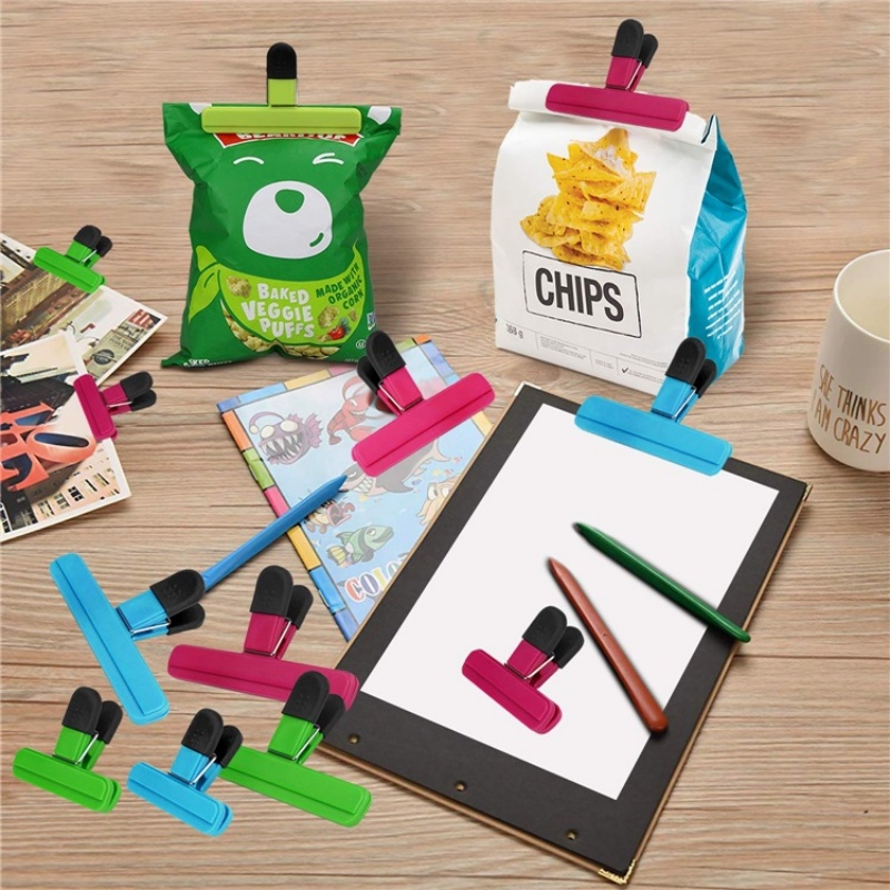 3-12PCS Multi Purpose Sealing  - Food Snacks Wholesale reseña y precio