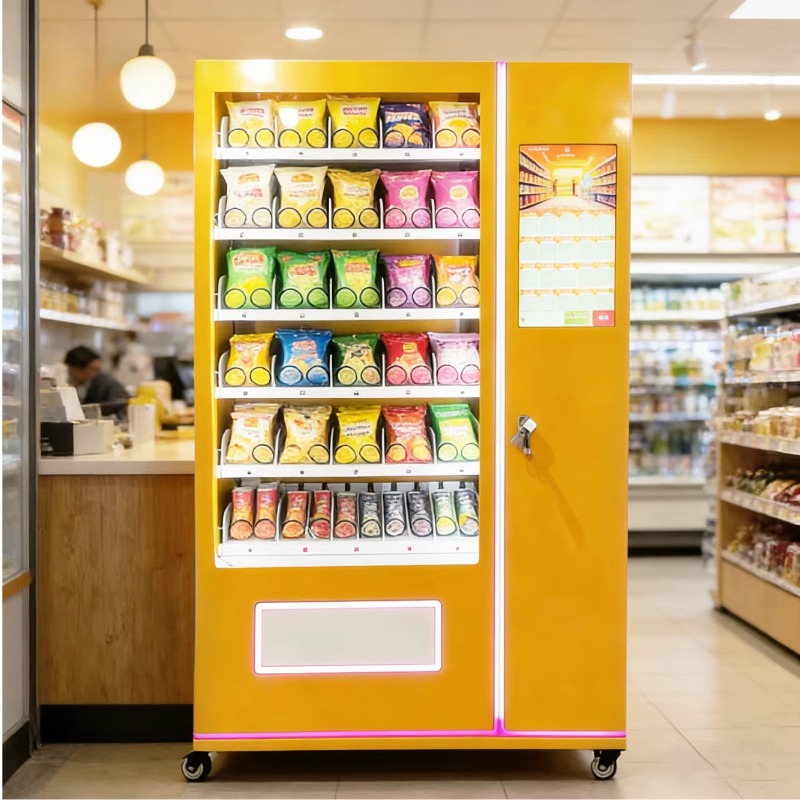 Automatic Snack Vending Machin - Food In Snacks reseña y precio