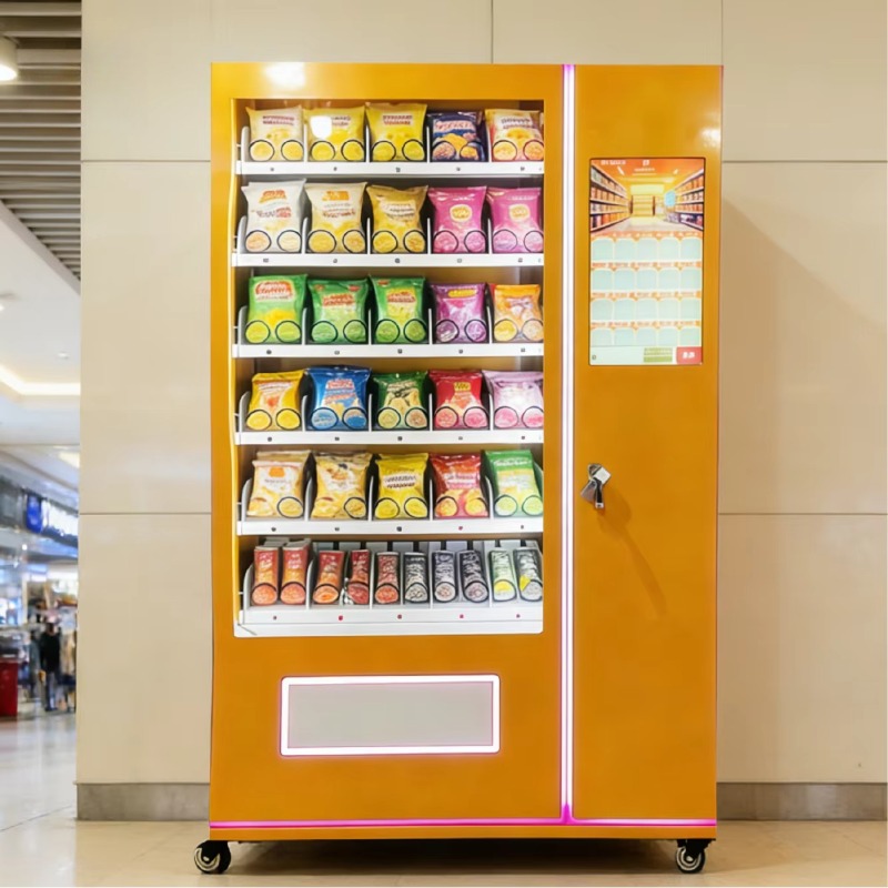 Automatic Snack Vending Machin - Food In Snacks reseña y precio