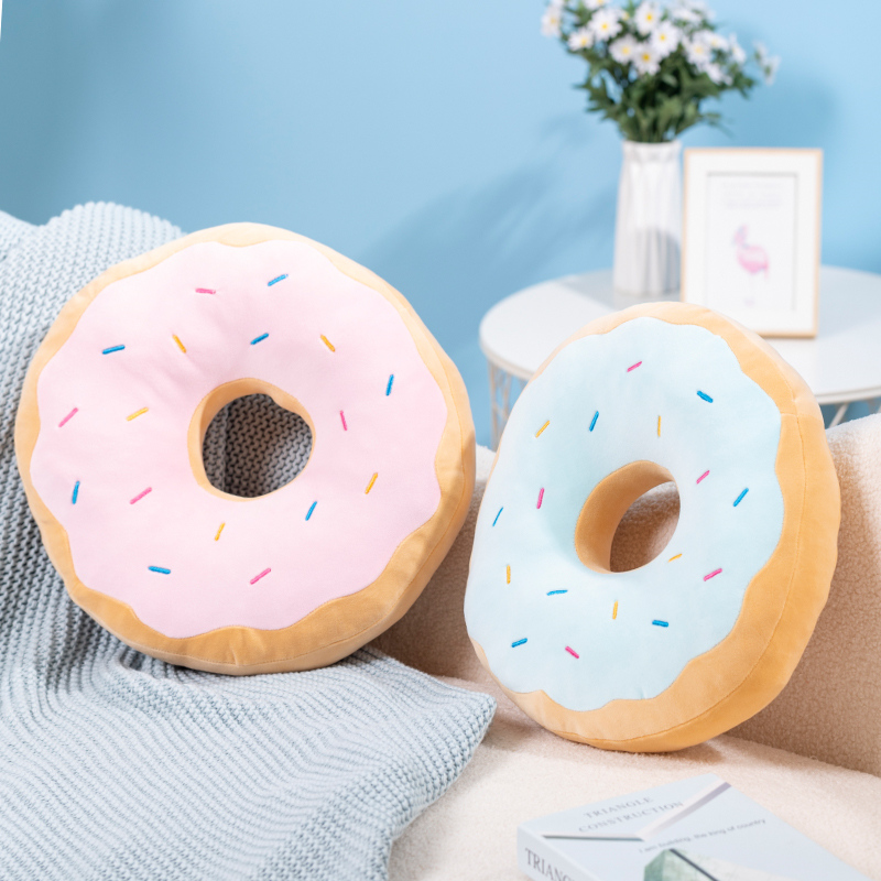 Candy Colors Donut Plush Pillo - Soft Food Snacks Kids reseña y precio