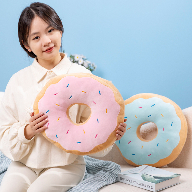 Candy Colors Donut Plush Pillo - Soft Food Snacks Kids reseña y precio