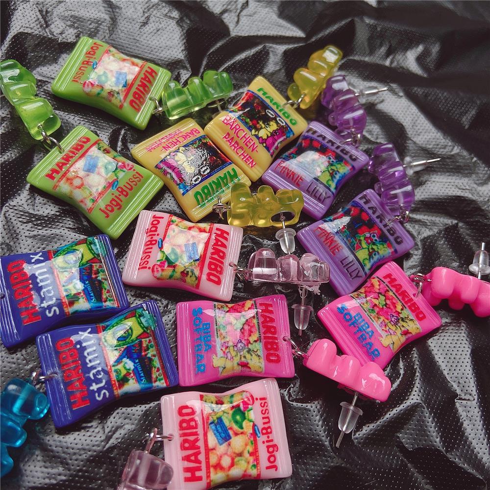 Y2K Mini Candy Bear Colorful D - Food E Snacks reseña y precio