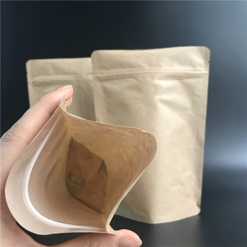50pcs Resealable Doypack Brown - Food Energy Snacks reseña y precio