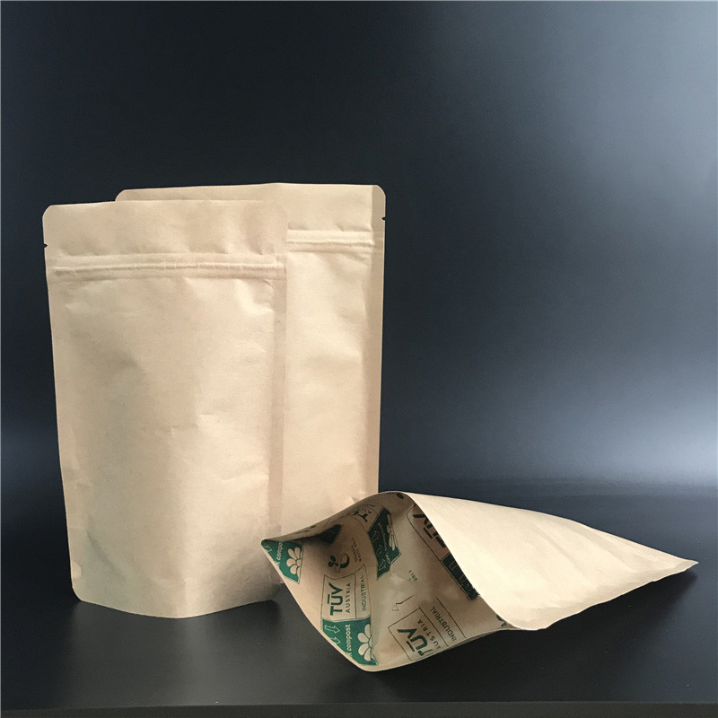 50pcs Resealable Doypack Brown - Food Energy Snacks reseña y precio
