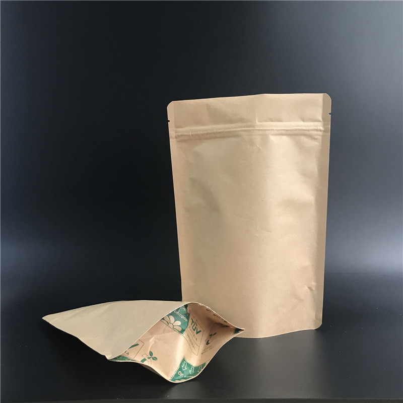 50pcs Resealable Doypack Brown - Food Energy Snacks reseña y precio