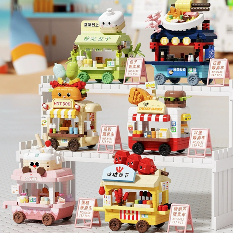 DIY Street Food Truck Building - Food Snacks Ideas For Kids reseña y precio