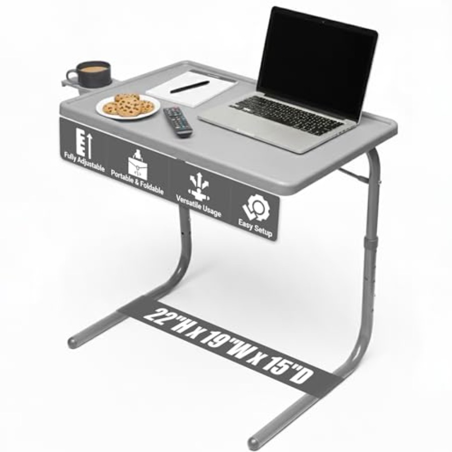 TV Tray Table Portable Desk Fo - Food E Snacks reseña y precio