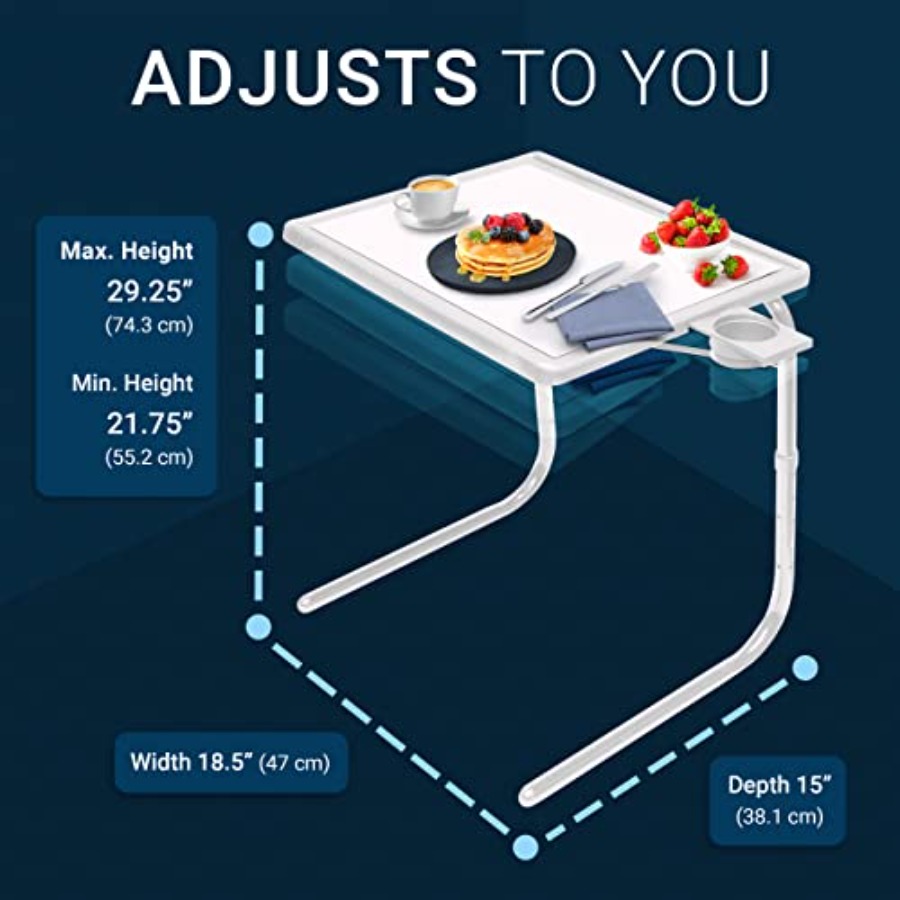 TV Tray Table Portable Desk Fo - Food E Snacks reseña y precio