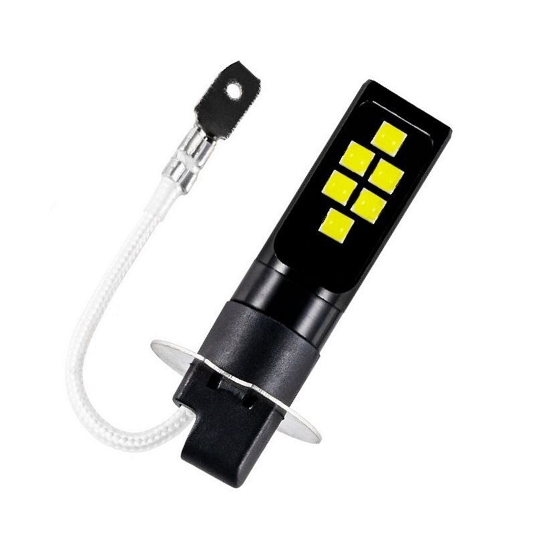 2Pcs Car H3 LED Fog Lights Upg - Yellow Food Snacks reseña y precio
