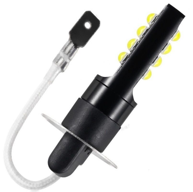 2Pcs Car H3 LED Fog Lights Upg - Yellow Food Snacks reseña y precio