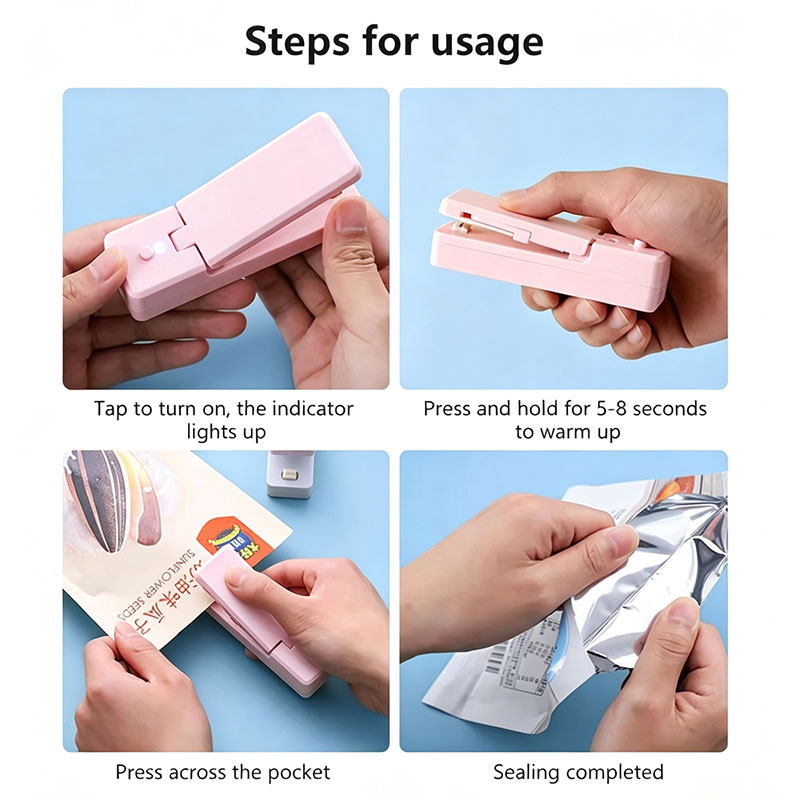Sealing Machine Snack Bag Seal - Food Snacks Wholesale reseña y precio