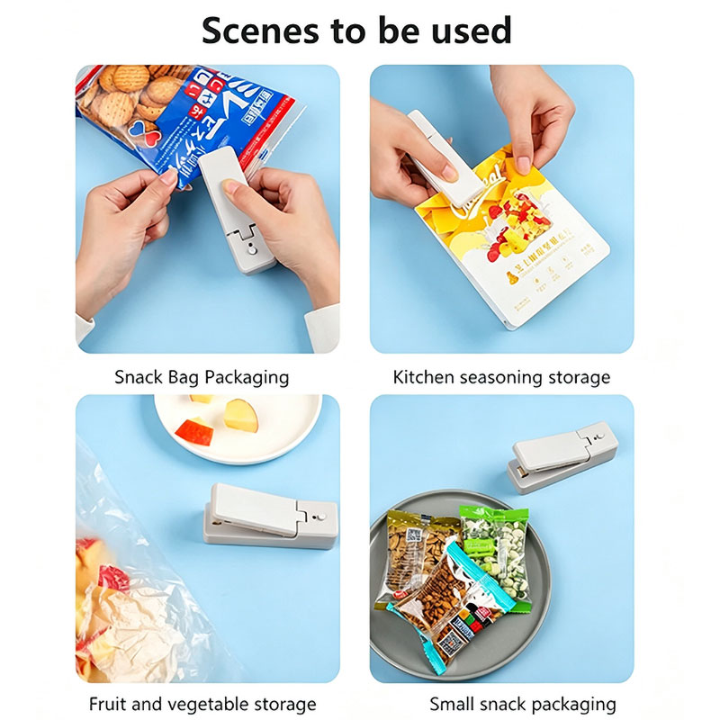 Sealing Machine Snack Bag Seal - Food Snacks Wholesale reseña y precio